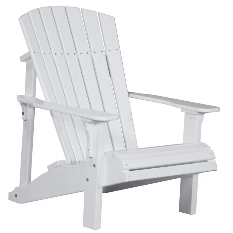 Lechiaro Deluxe Plastic Adirondack Chair | Wayfair Professional
