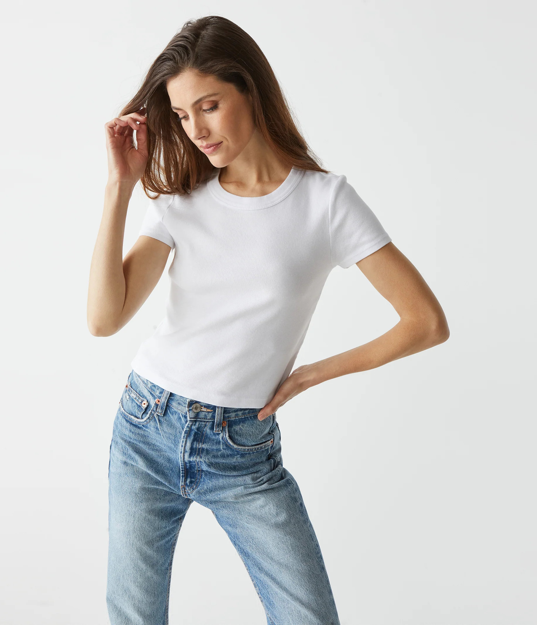 Variant options: Mimi Cropped Tee | MichaelStars.com