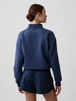 Oversized Gap Logo Mockneck Tunic Sweatshirt | Gap Factory