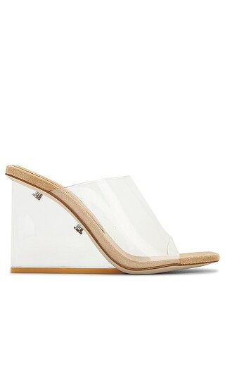 Acetate Wedge Sandal in Clear | Revolve Clothing (Global)