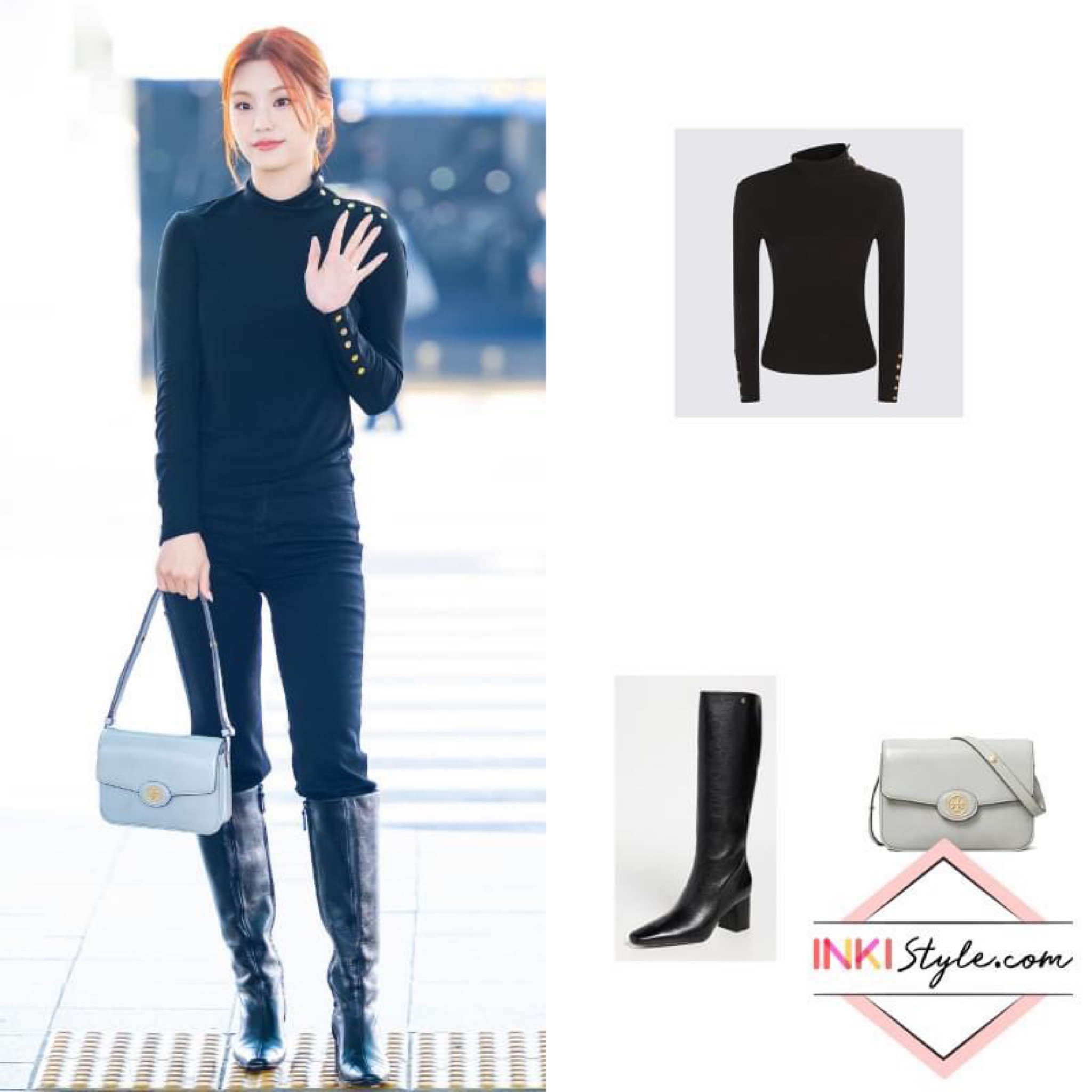 #ITZY's #Yeji commanded undivided attention in her fashionable fit at Incheon Airport. 
.
.
.
#itzyfashion #itzystyle #yejifashion #yejistyle #있지 #있지패션 #예지 #예지패션 #toryburch #inkistyle #inkistyle_itzy #inkistyle_yeji #inkistyle_toryburch