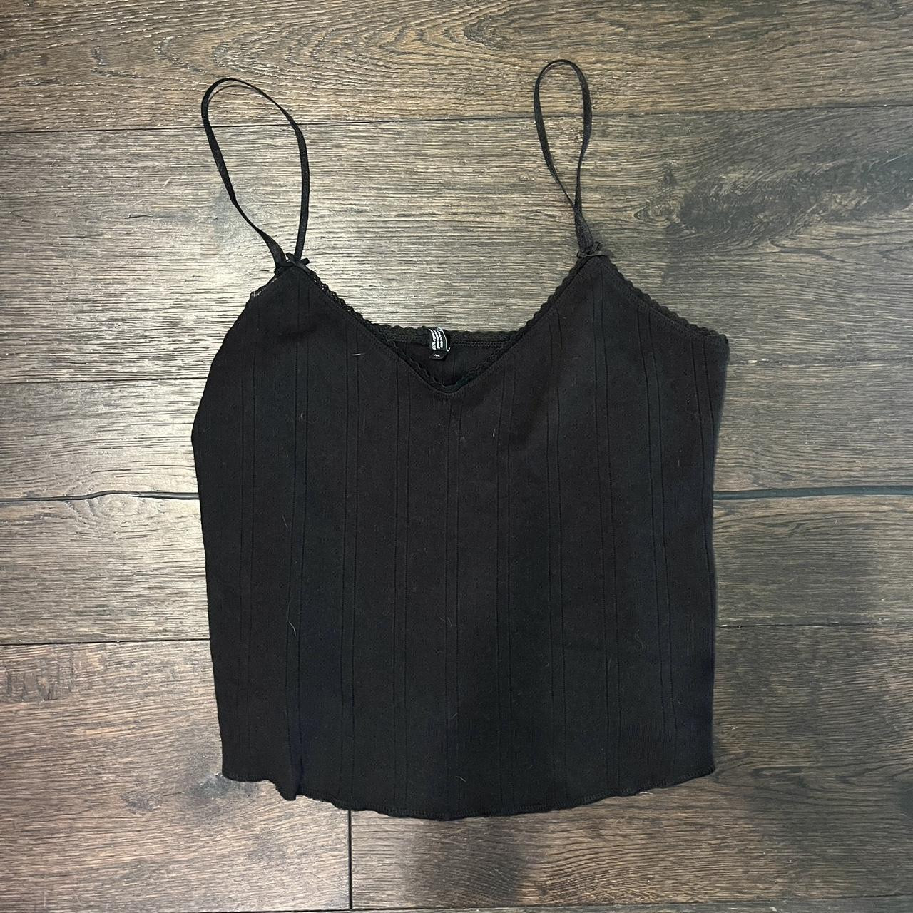 Cou Cou Intimates Women's Tank top - Black - XL | Depop US