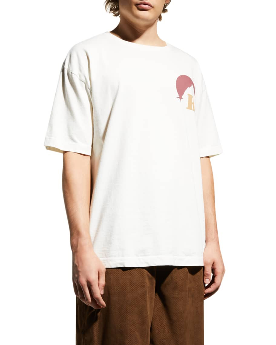 Rhude Men's Moonlight Logo T-Shirt | Neiman Marcus