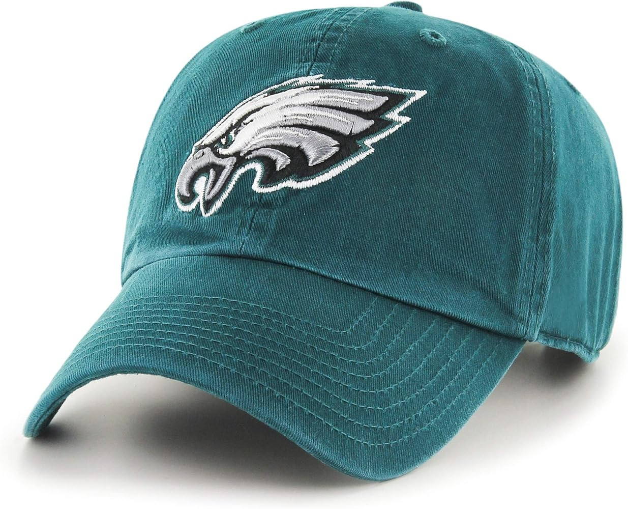 47 Brand Philadelphia Eagles NFL Clean Up Team Cap Green | Amazon (CA)