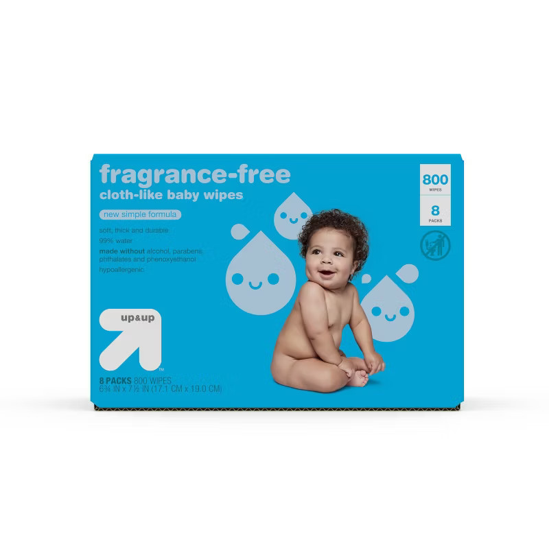 Fragrance-Free Baby Wipes - up & up™ (Select Count) | Target