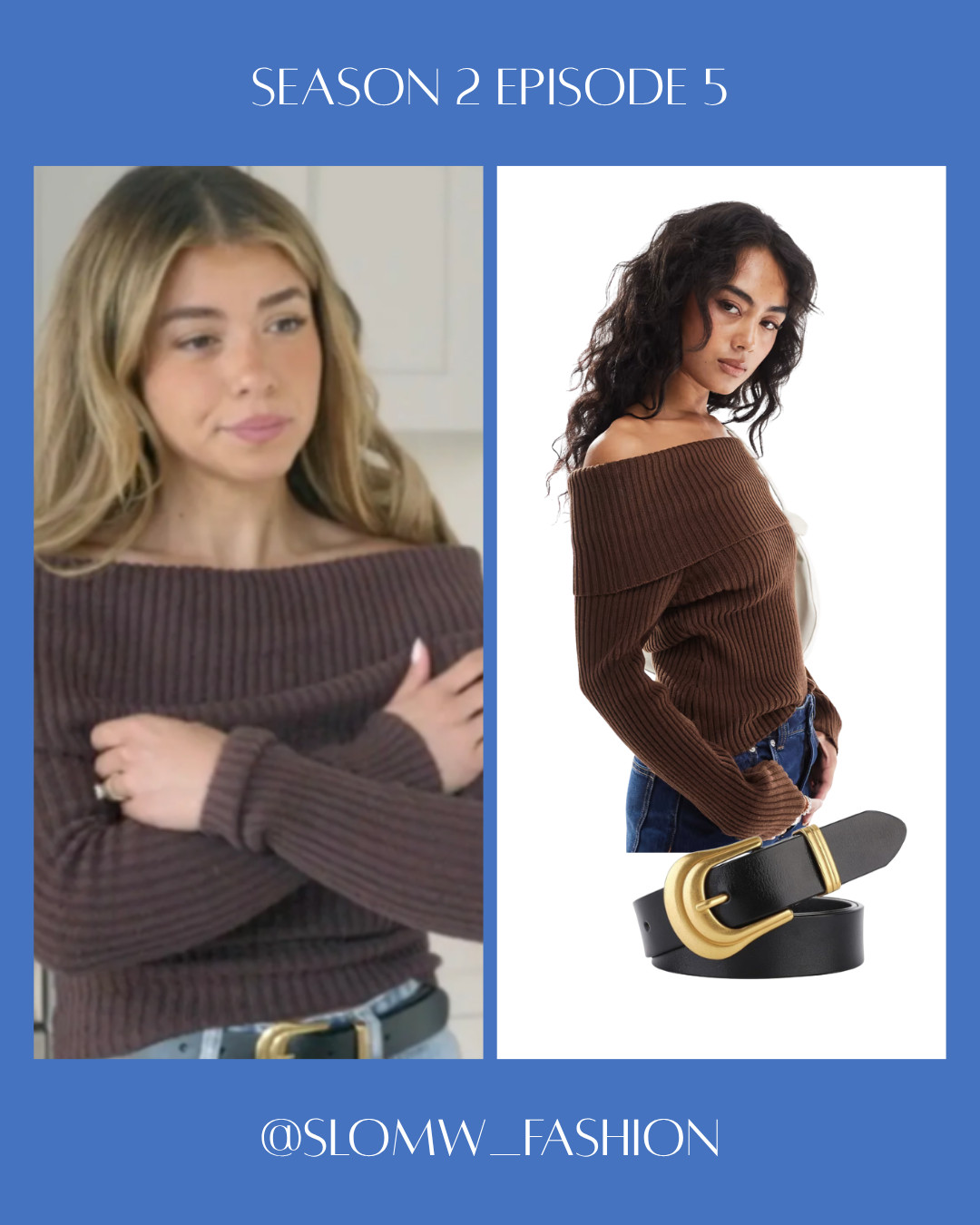 Secret Lives of Mormon Wives - Season 2, episode 5

Jen Affleck's brown off the shoulder sweater and black belt 

 #LTKSaleAlert #LTKFindsUnder50 #LTKStyleTip