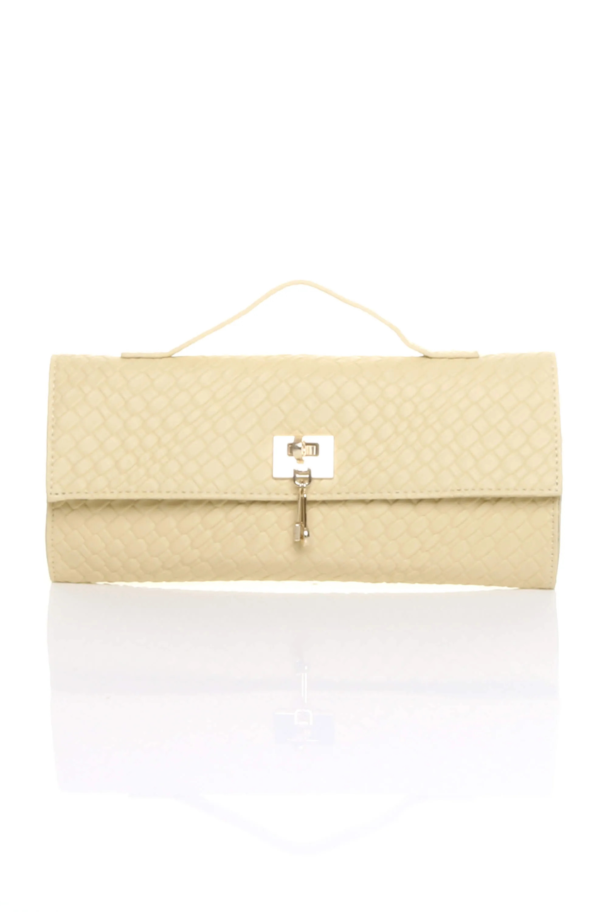 Yellow AJVANI Top Handle Party Woven Weave Clutch Bag | Boohoo | Boohoo.com (UK & IE)