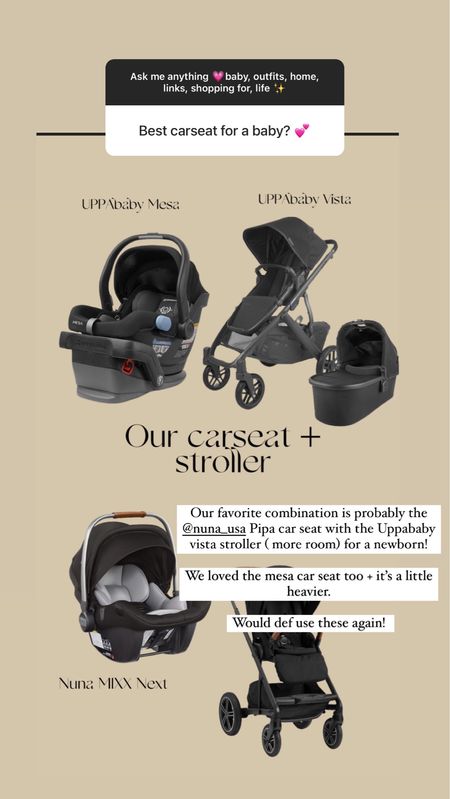 Our baby car seat and stroller 

#LTKbaby