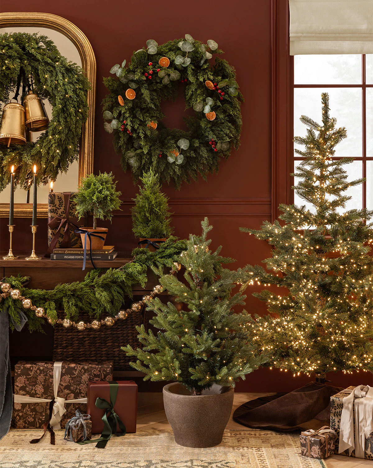 3' Norway Pre-Lit Faux Potted Tree | McGee & Co. (US)