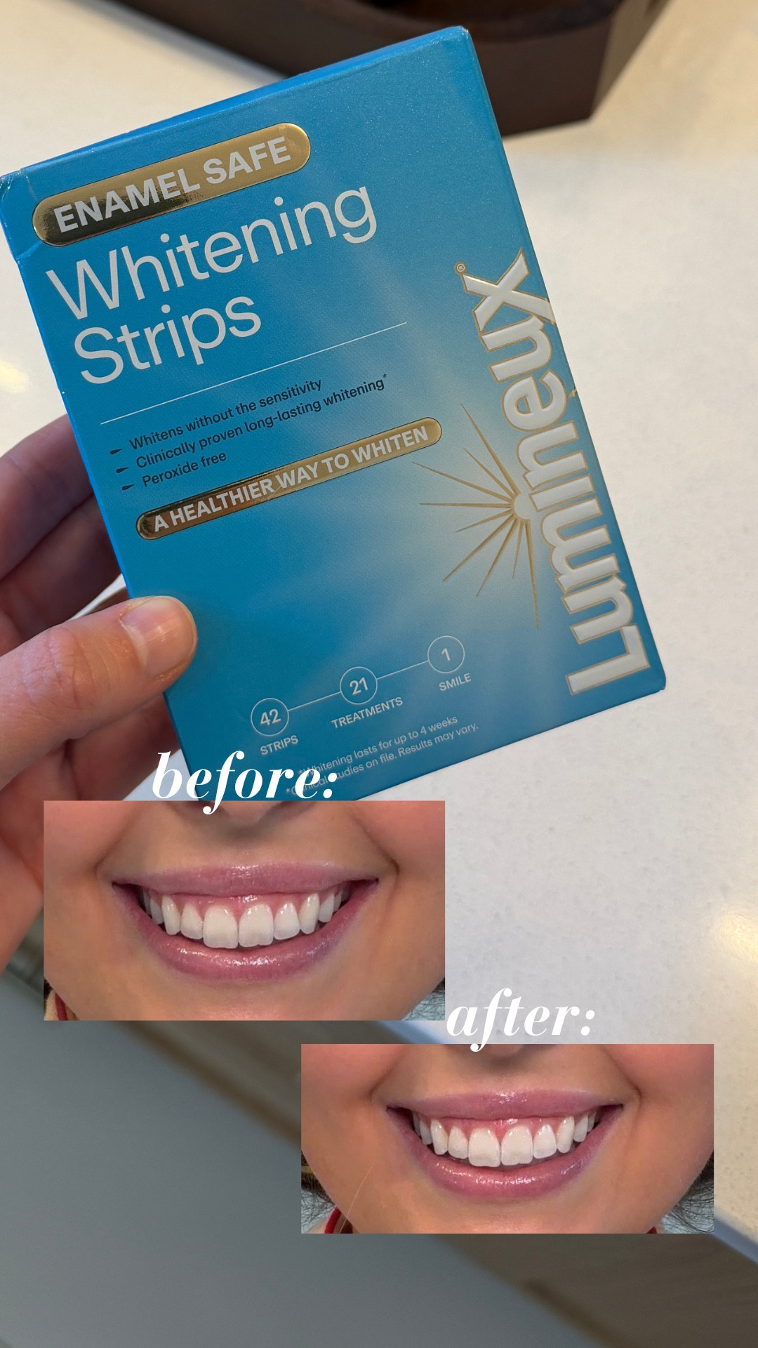 My favorite whitening strips!