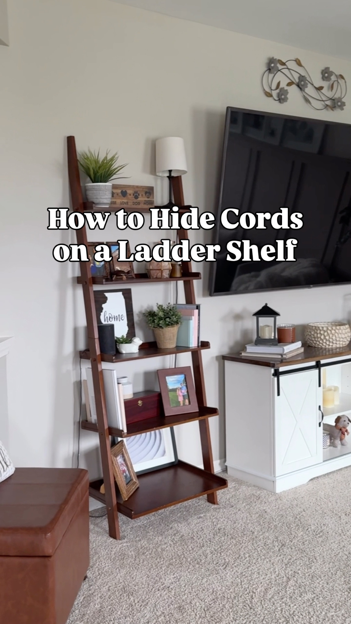 Ladder shelf hack: adhesive cord keepers that open magnetically. Genius and currently on early Black Friday Sale!!

#LTKSaleAlert #LTKHome #LTKCyberWeek