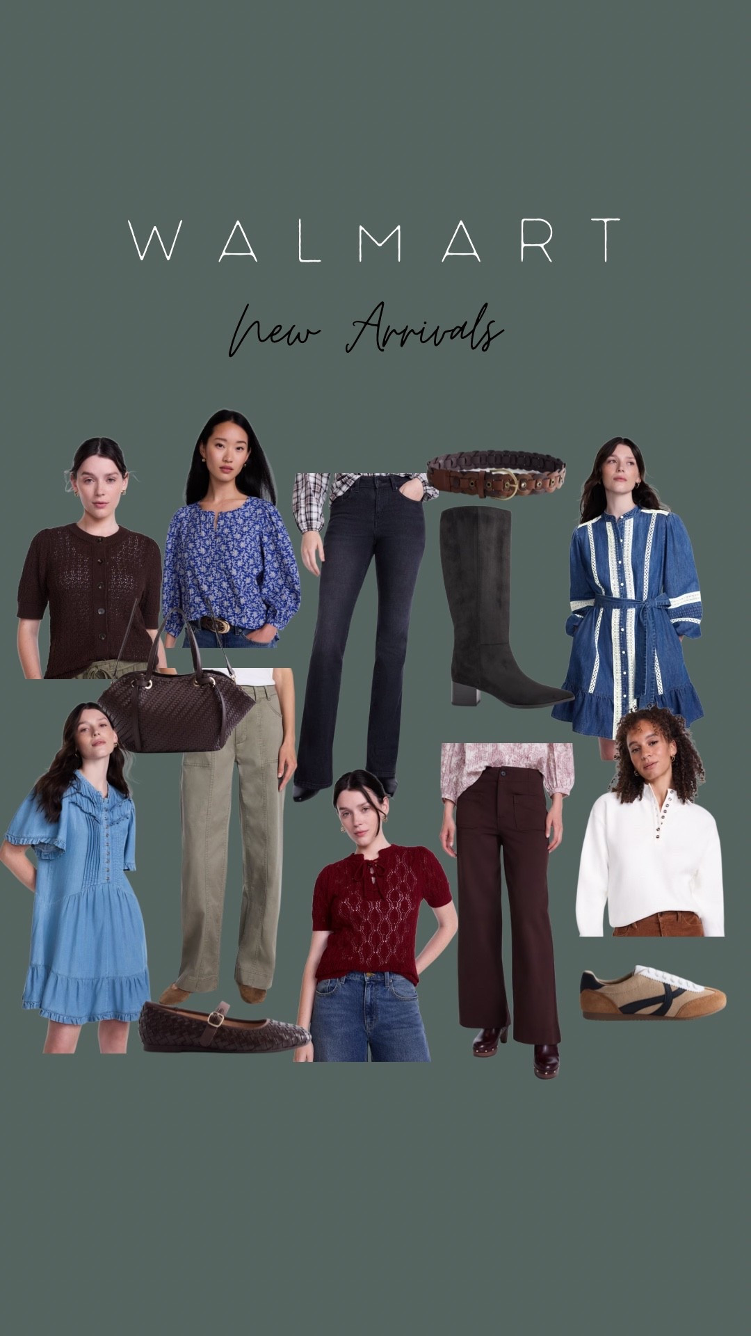 Walmart New Arrivals


Affordable women’s fall fashion. Trending women’s fall fashion for less.