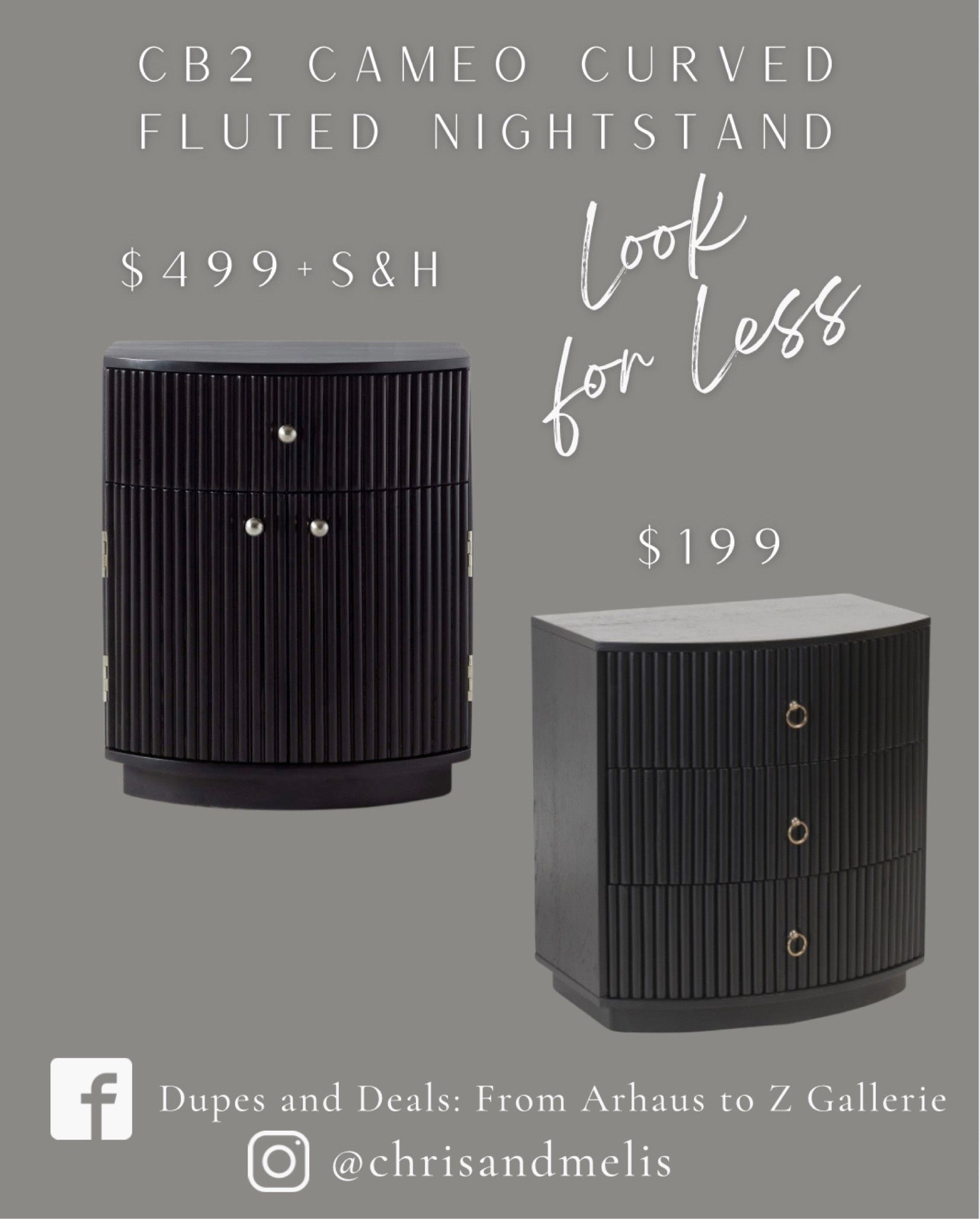 CB2 Cameo Nightstand dupe! Less than half the price plus free shipping

#LTKHome #LTKSaleAlert