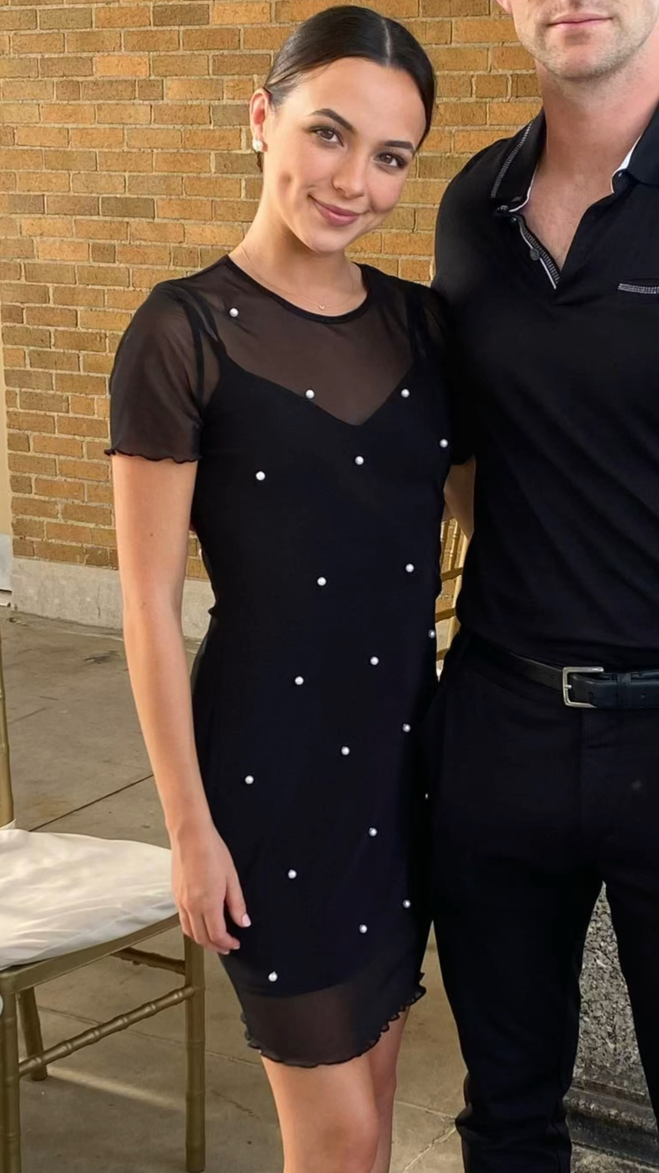 A little pearl moment 🤍 I see that #weddingguests is always trending and wanted to share some past wedding guest dresses I wore! This dress can be worn for so many different things too! (The black slip dress under is a different slip dress than what it comes with, it’s nice because the sheer part is detachable and you can where anything under it!) 🖤🤍

#LTKparties #LTKwedding #LTKstyletip