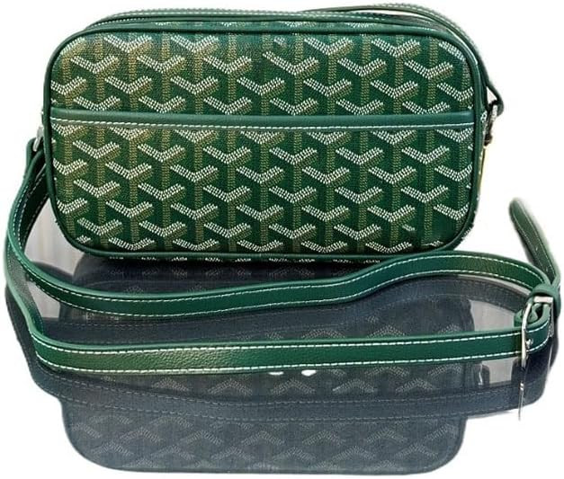 Unisex Full-Grain Leather Crossbody Bag, Vintage Shoulder Handbag with Cotton-Linen Lining, Gift ... | Amazon (US)