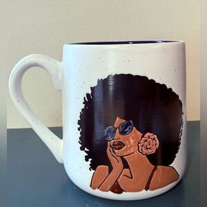 Sheffield Home Forward Together Ceramic Mug with Afro Art Design | Poshmark