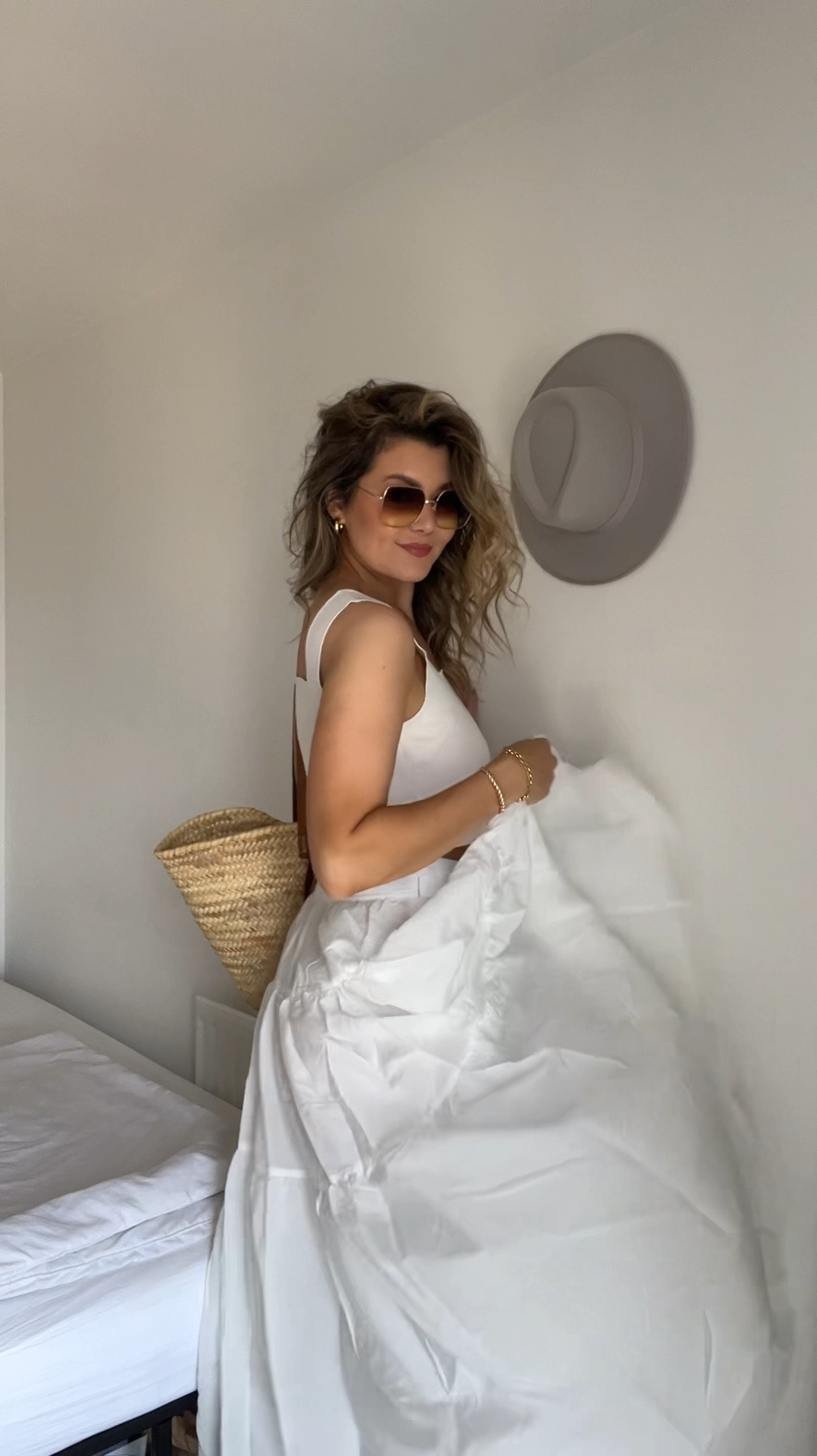 In love with this Skirt 🫶🏼

Switching up the top to create 2 looks. These tops are beautiful, lovely quality. Great find at @hm Which look do you like? 

All linked below lovelies 🤍 

#summerstyle #whiteskirt #summervibes #summeroutfitideas #whiteoutfit #ootdfashion #fashionstyle #outfits #summerlooks #festivalstyle #glastofest #minimalstyle #minimalfashion 

#LTKSummerSale #LTKsummer #LTKuk