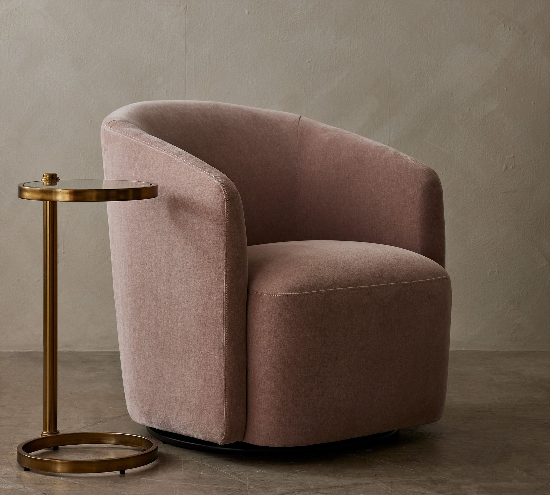 Preston Swivel Armchair | Pottery Barn UK
