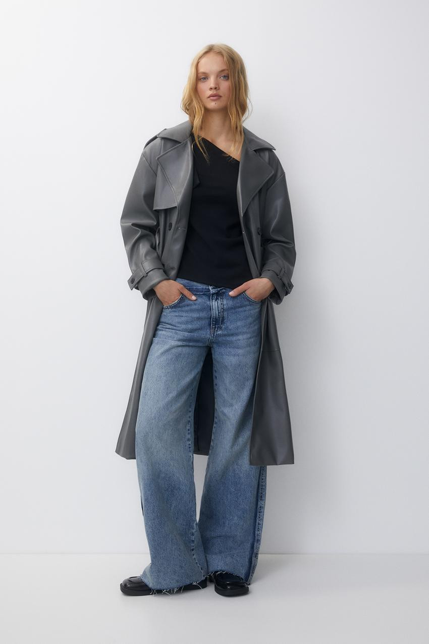 Trench in similpelle | PULL and BEAR IT