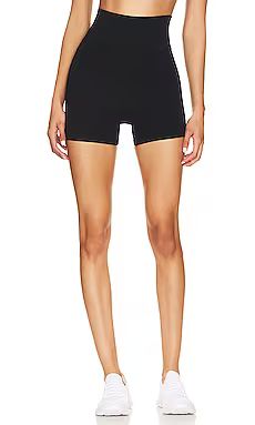 WellBeing + BeingWell Stretchwell Valle 6 Inch Bike Short in Black from Revolve.com | Revolve Clothing (Global)