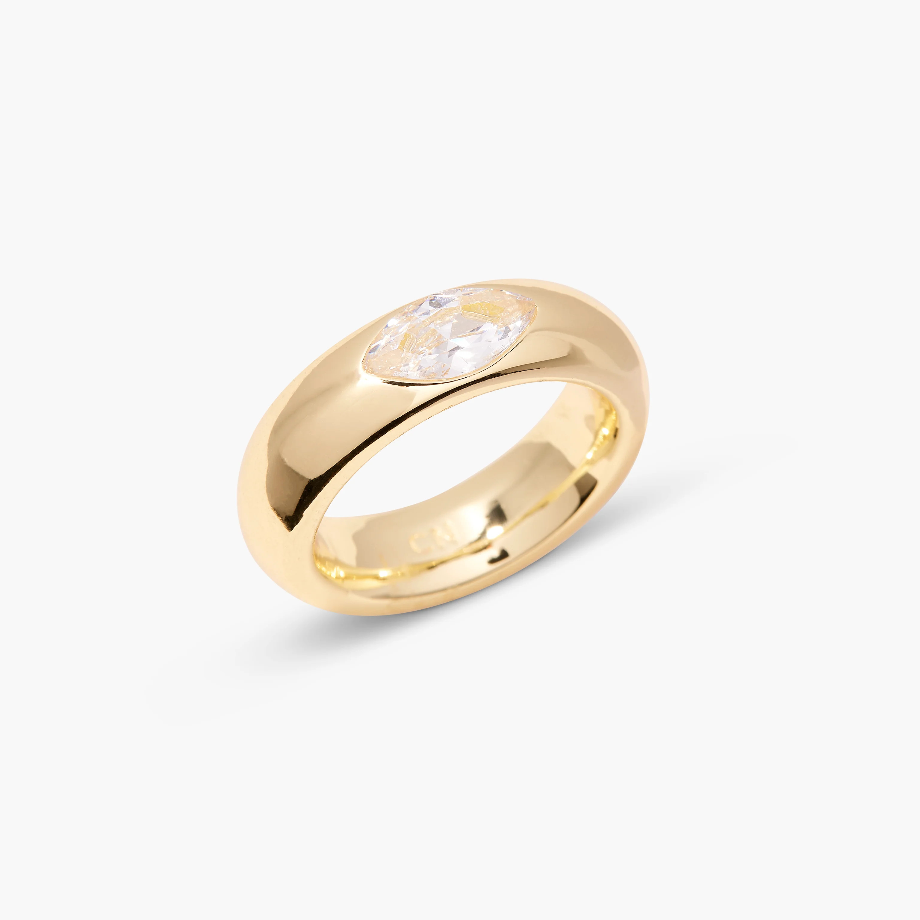 Kinsley Marquise Band Ring | Brook and York
