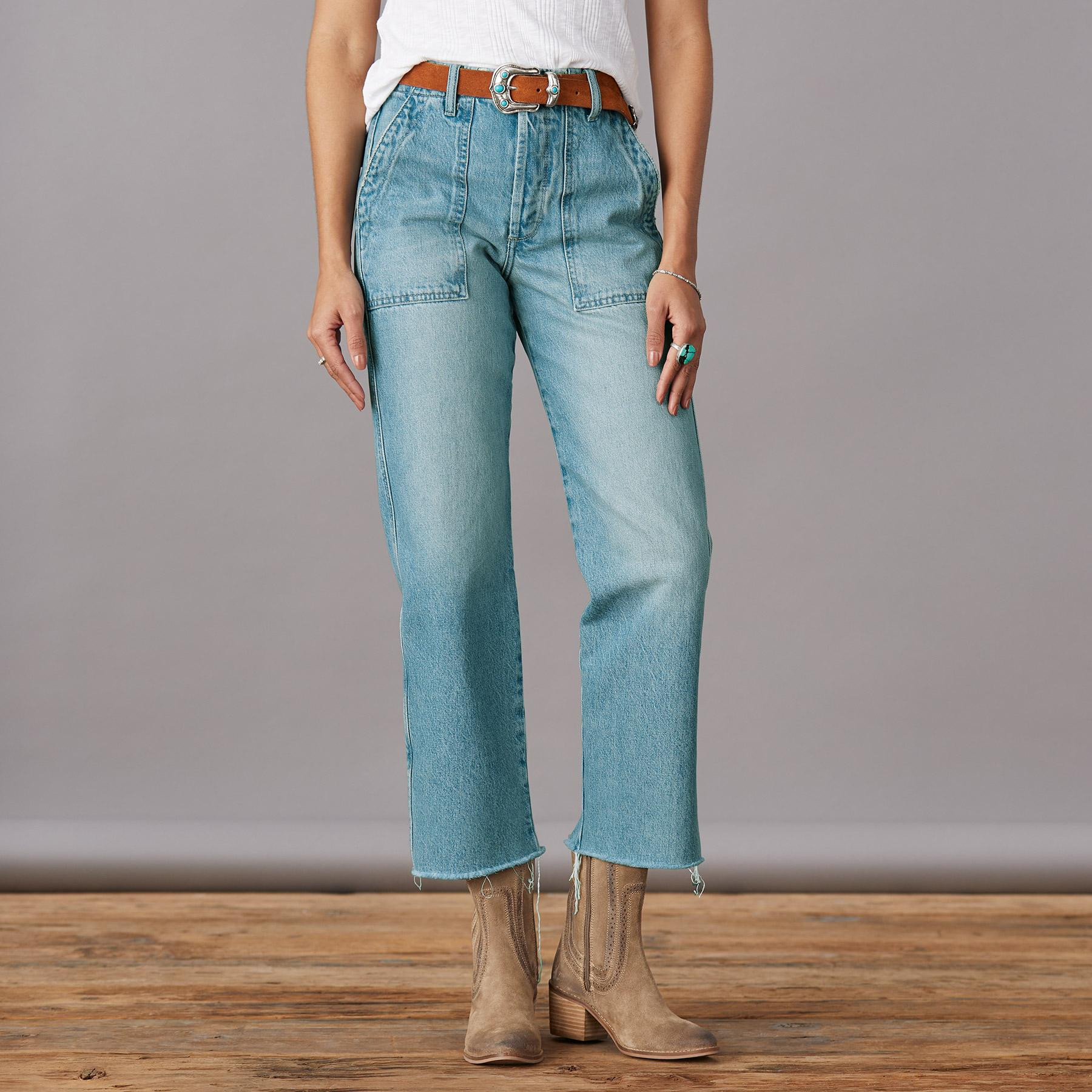 Ashley Patch Pocket Jeans | Sundance Catalog