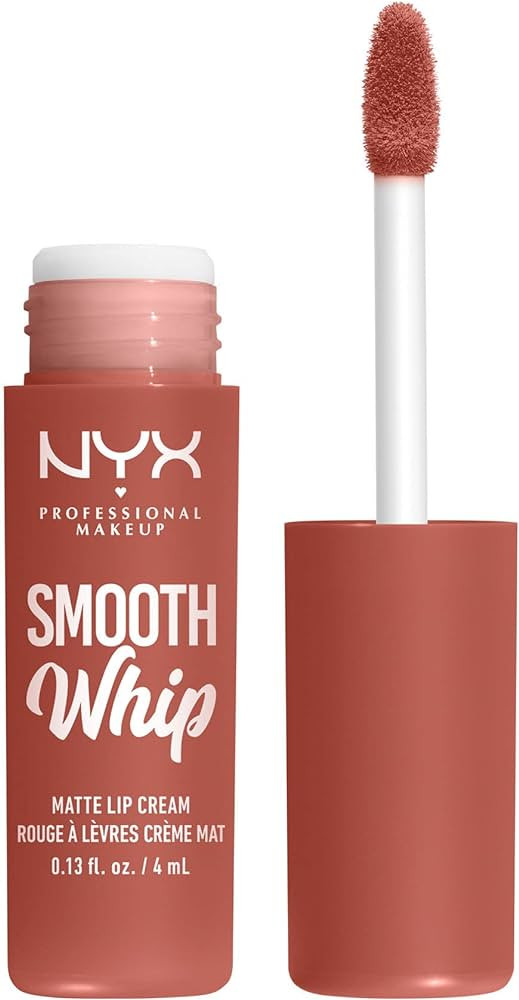 NYX PROFESSIONAL MAKEUP Smooth Whip Matte Lip Cream, Long Lasting, Moisturizing, Vegan Liquid Lip... | Amazon (US)