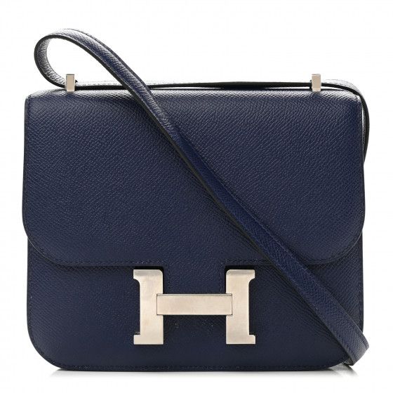 HERMES Epsom Constance 18 Bleu Indigo | FASHIONPHILE | FASHIONPHILE (US)