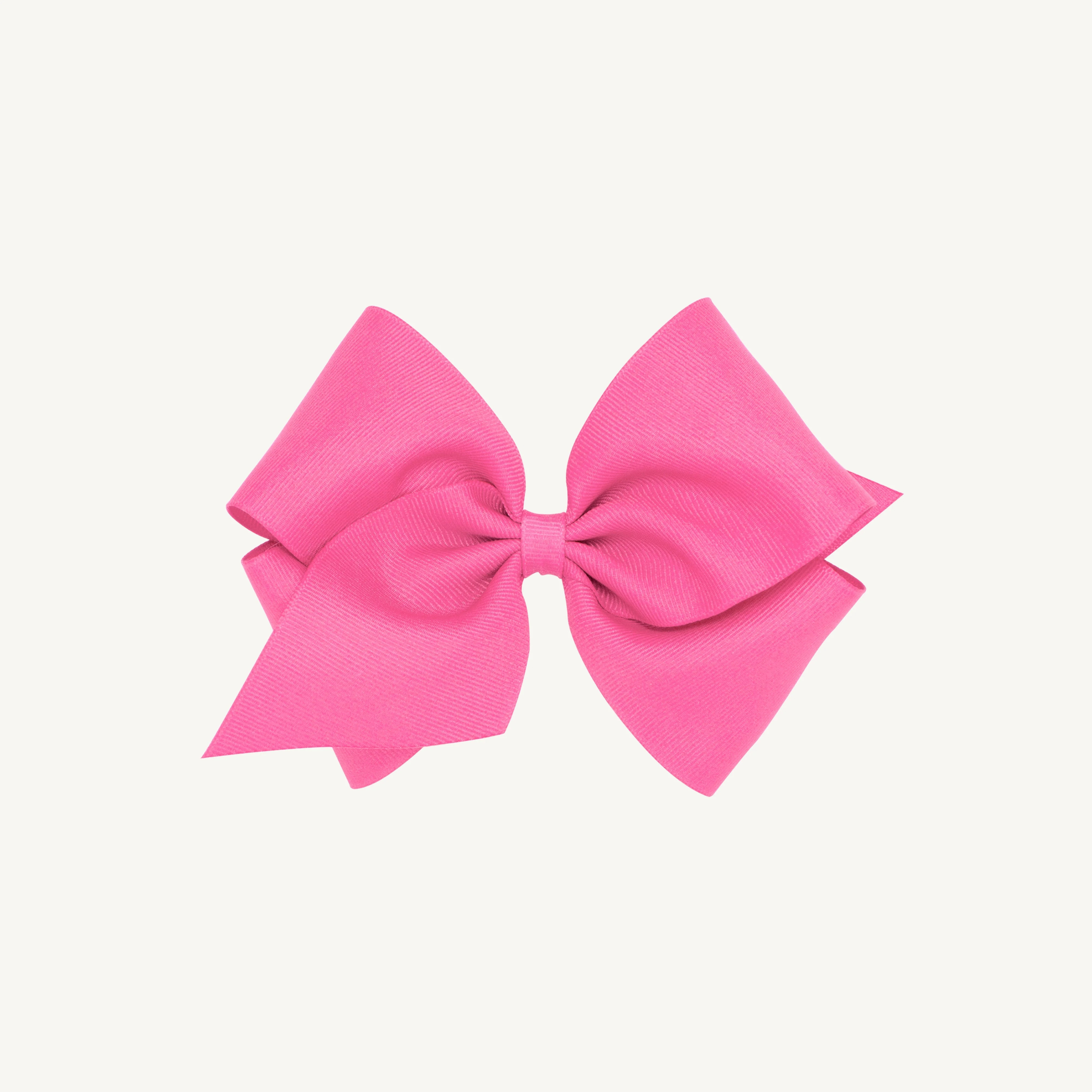 Wee Ones Hair Bow - Hamptons Hot Pink | The Beaufort Bonnet Company