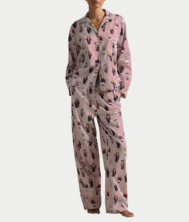 Bear Woven Pajama Set | Bare Necessities
