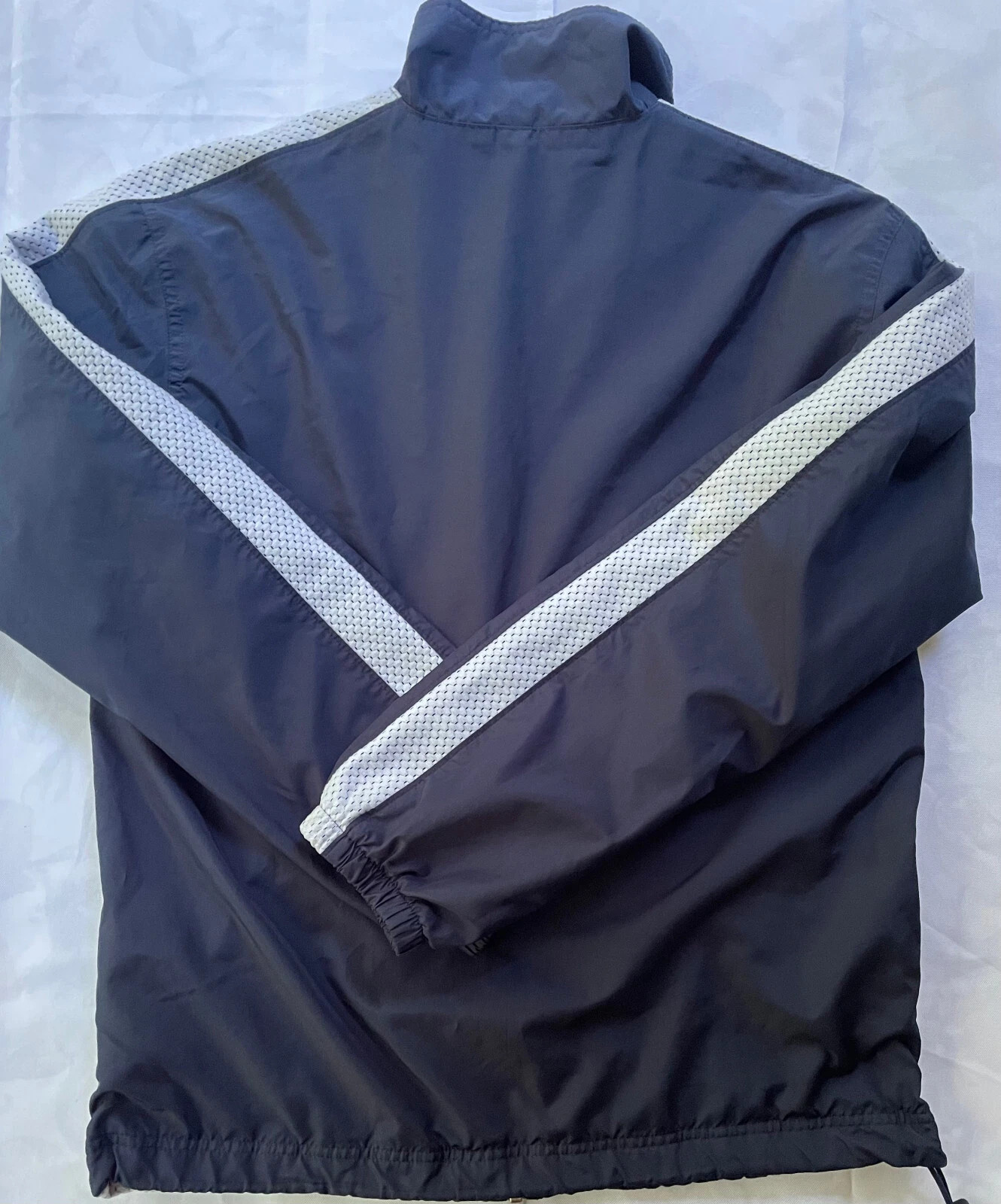 VINTAGE NIKE - MENS - BLUE AND WHITE WIND BREAKER - SIZE MEDIUM | eBay US