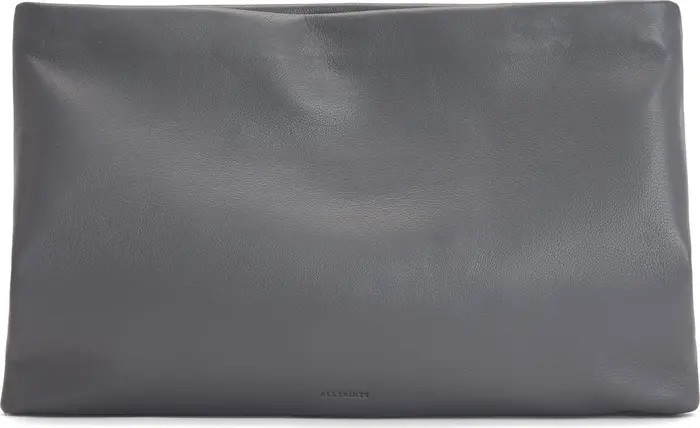 AllSaints Bettina Eyelet Leather Clutch | Nordstrom | Nordstrom
