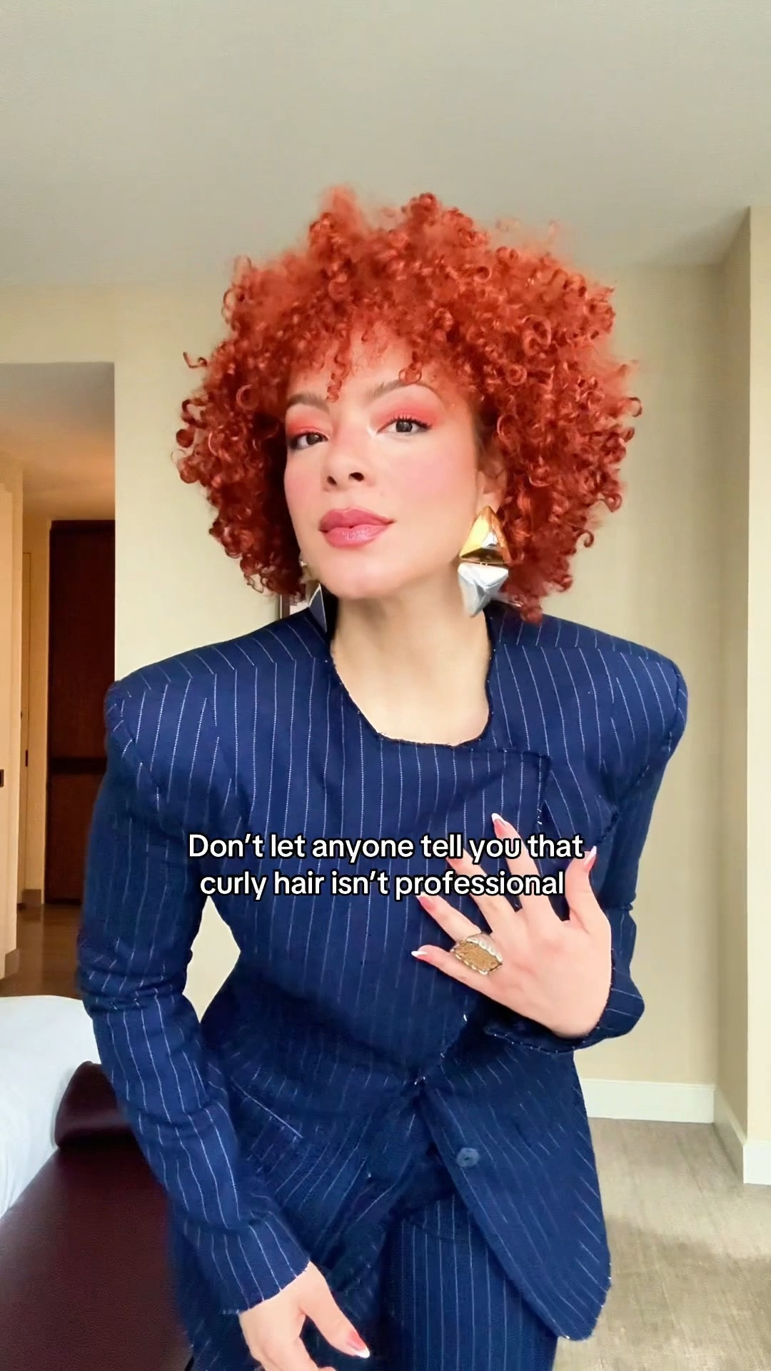 Obsessed with this stripe pantsuit! 💜

#LTKgrwm #LTKBeauty #LTKootd