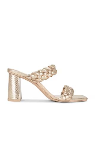 Dolce Vita Paily Sandal in Dark Gold Crackled Stella from Revolve.com | Revolve Clothing (Global)