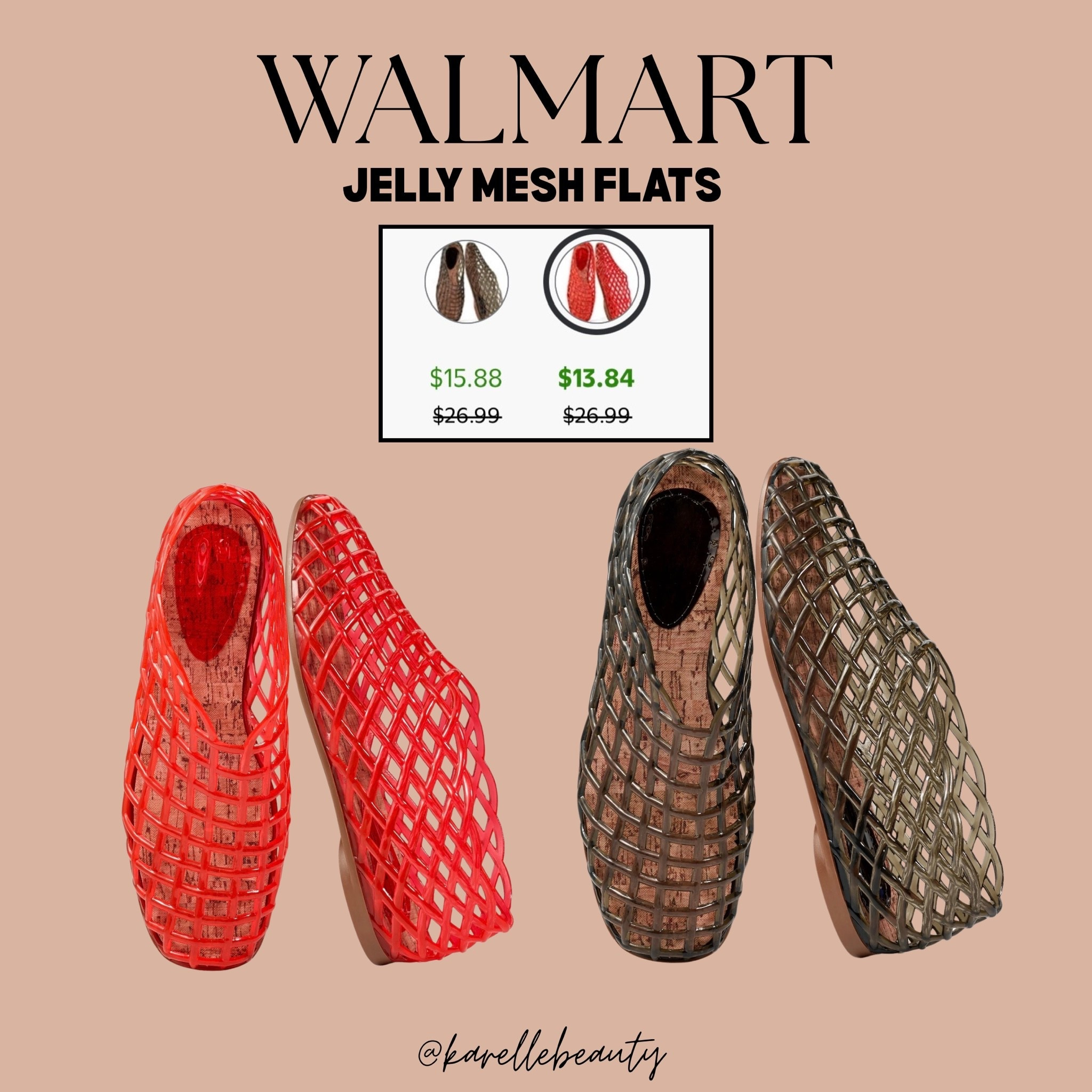 Jelly Sandals Mesh Flats

#LTKSeasonal #LTKSaleAlert