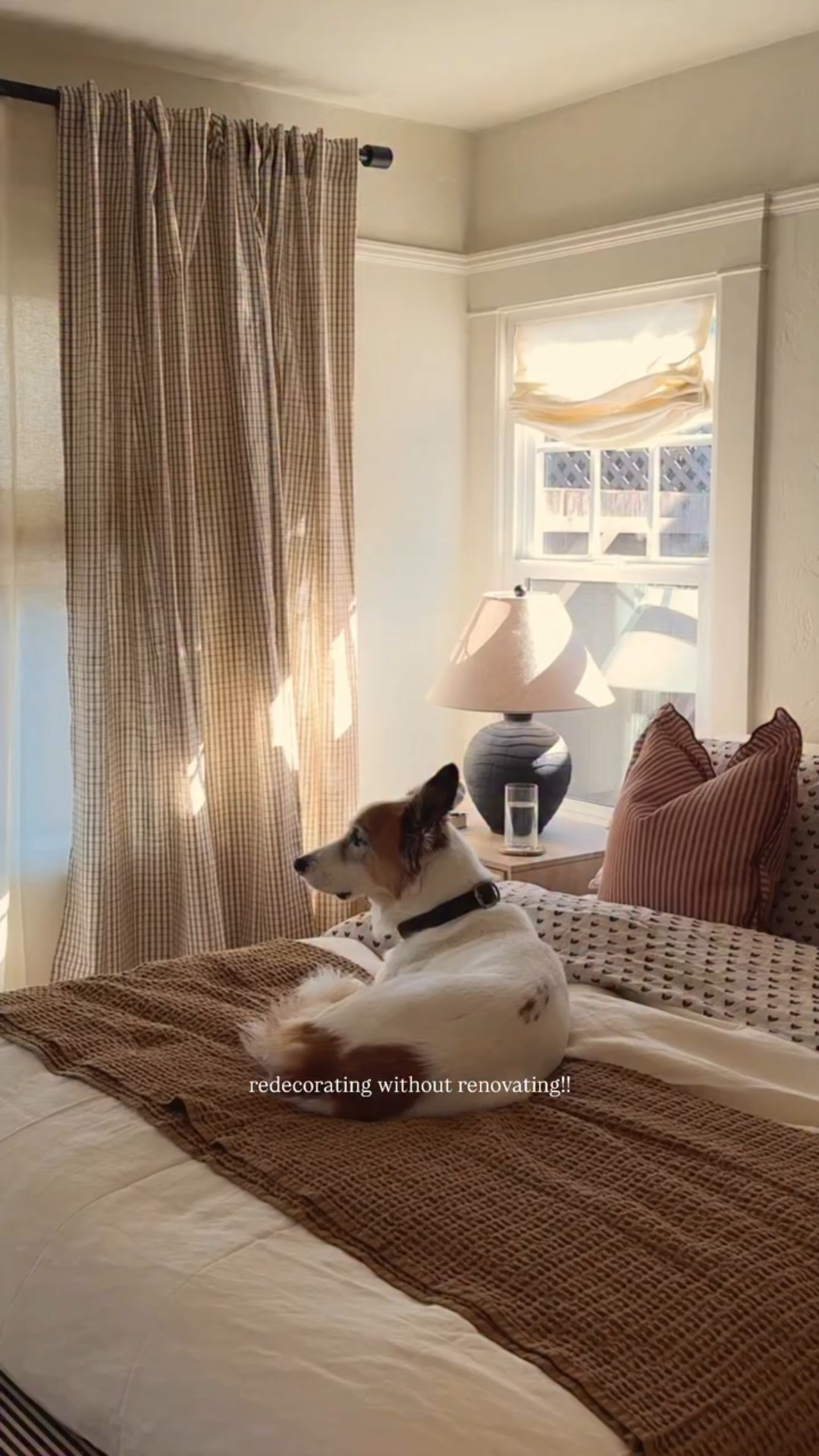 a few layers of paints, a couple drapes and it feels like a whole new space!!! 

#dailyvlog #interiorinspo #homeimprovement #diyhomeprojects #bedroomideas