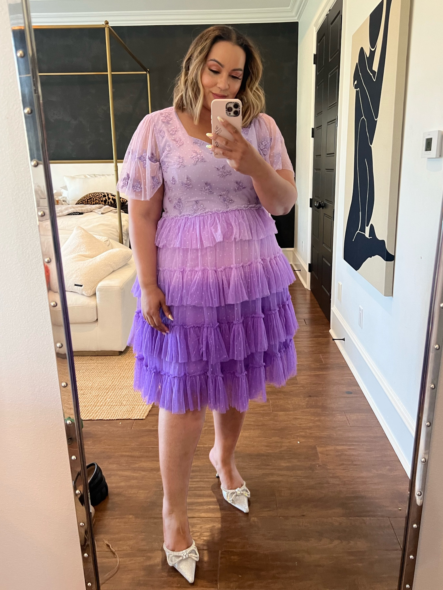 Lavender dress, modest, purple ruffle sequin, ivy city co, sarah , plus, curvy wedding guest occasion, party dress, birthday 

#LTKcurves #LTKwedding