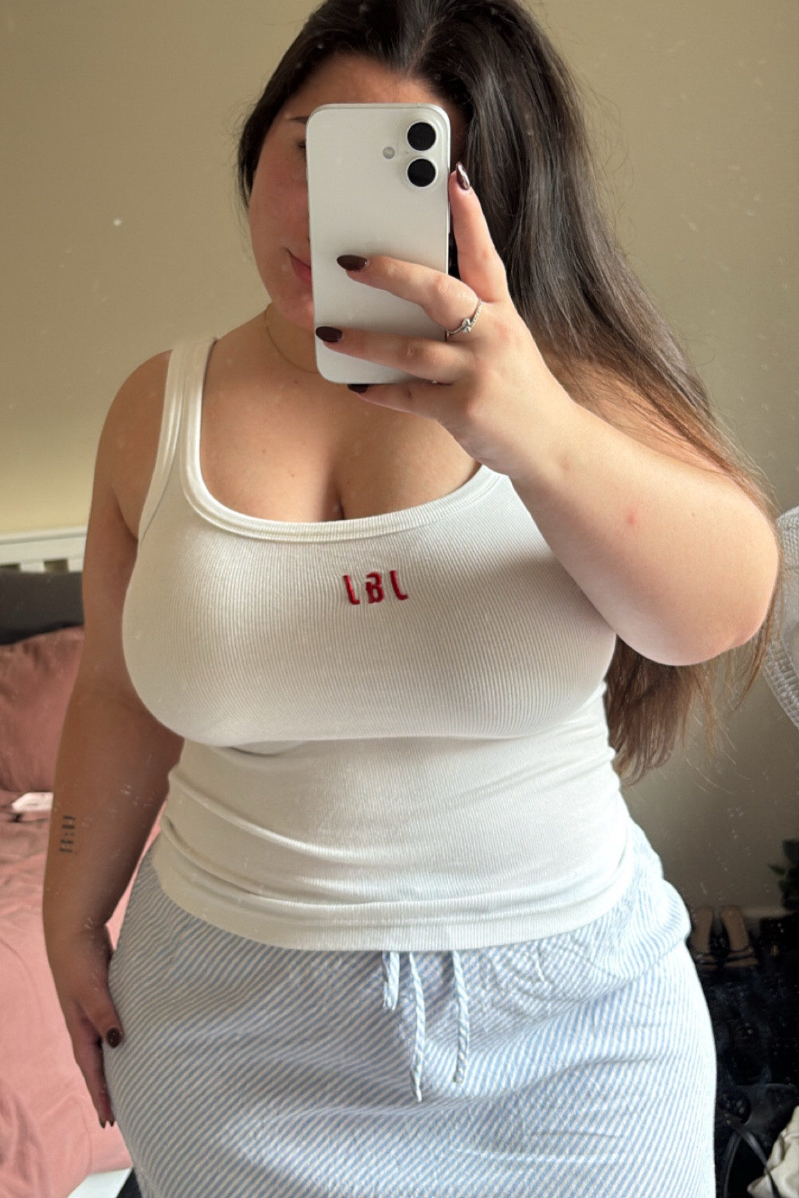 Lil summer work OOTD
Tank is XL (linked similar)
Skirt is size 18

#LTKsummer #LTKaustralia #LTKworkwear