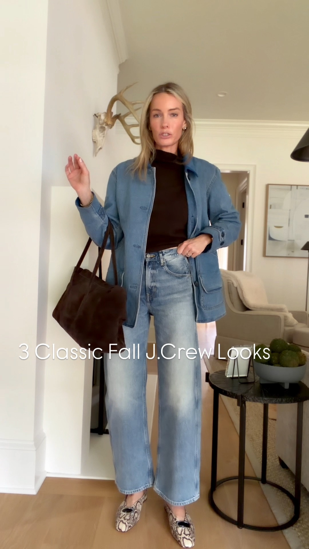 Obsessed with these jeans / tops / jackets… so perfect for fall!
Size 26 jeans
Small jackets and tops.
Tts shoes! 

@jcrew #injcrew #ad