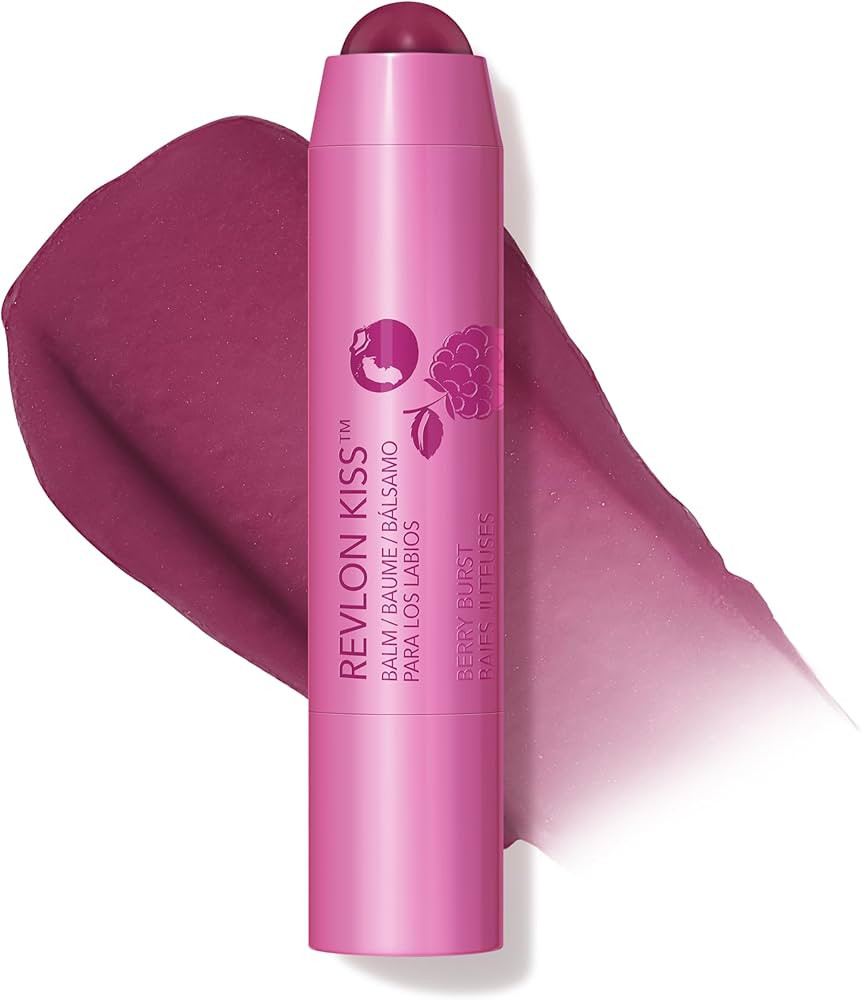 Revlon Kiss Tinted Lip Balm with SPF 20, Hydrating, Flavored, Infused with Natural Fruit Oils, 03... | Amazon (US)