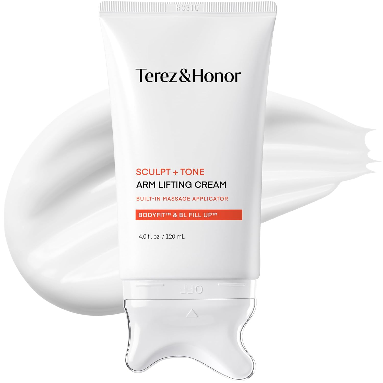 TEREZ & HONOR Sculpt + Tone Arm Cream - Korean Gua Sha Firming & Tightening Cream with Retinol Liposome, Caffeine, Collagen & Proteins for Crepey Skin, Smoother Texture & Improved Elasticity, 4 fl oz | Amazon (US)