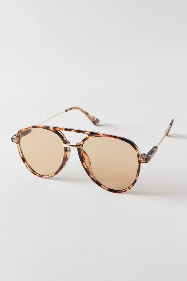 Combination Aviator Sunglasses | Urban Outfitters (US and RoW)