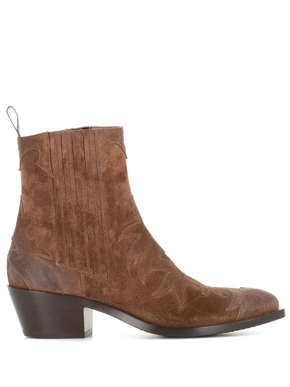 Sartore Suede Ankle Boots - Farfetch | Farfetch (CN)