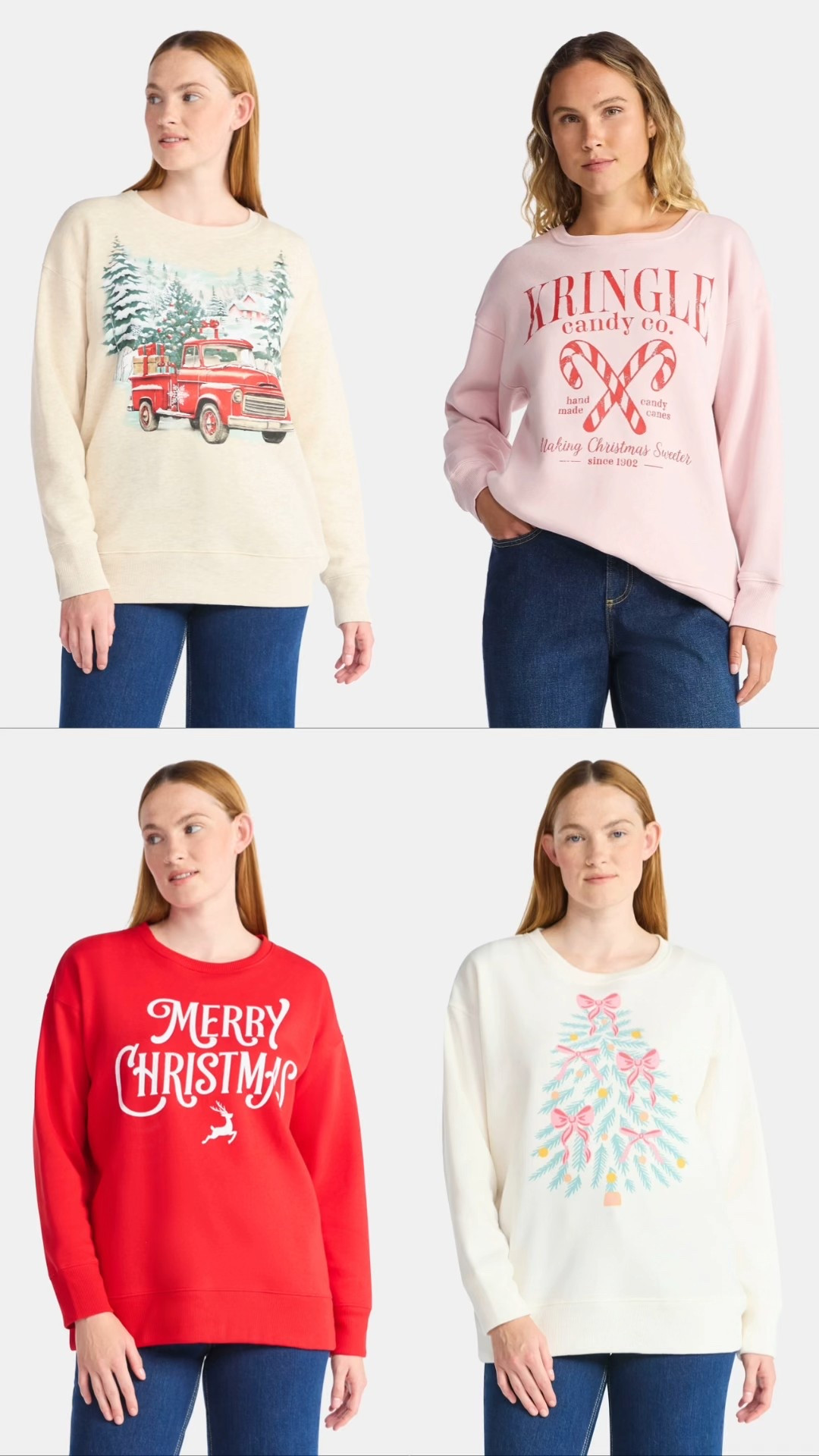 NEW from Walmart!  I love buying these Christmas sweatshirts every year for only $13! 

#LTKSeasonal #LTKMidsize #LTKHoliday