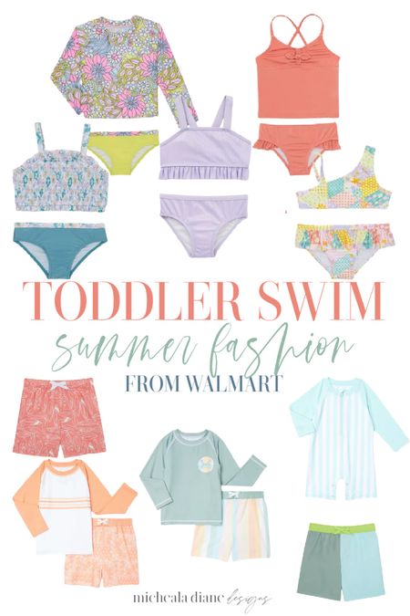 Toddler swimsuits for summer on @walmartfashion. #walmartpartner #swimsuit #swimwear #girlsswimwear #girlsswimsuits #boysswimwear #boysswimsuits #toddlerswimsuits #beach #pool #walmartfashion

#LTKswim #LTKkids #LTKSeasonal