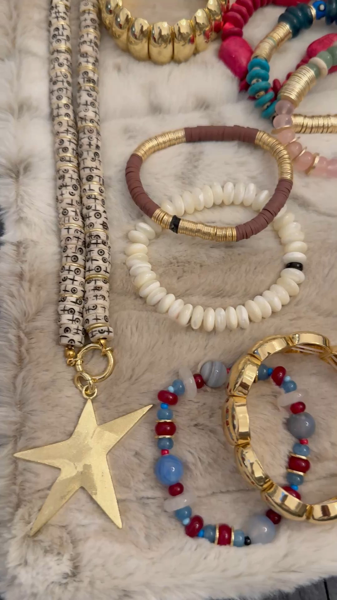 Code HOUSEOFLEO30 thru 11/12.
Star necklace, beaded bracelets

#LTKFindsUnder50 #LTKFindsUnder100 #LTKSaleAlert