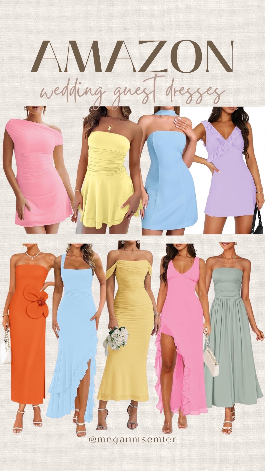 Amazon wedding guest dresses

#LTKgrwm #LTKootd #LTKWedding