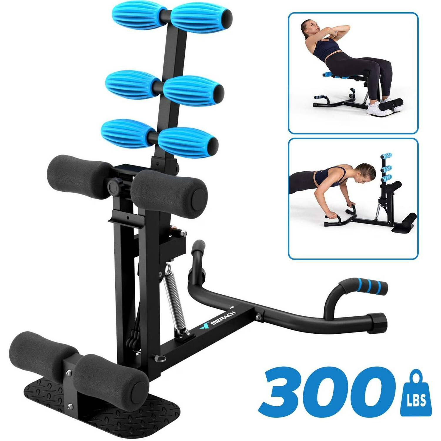 MERACH - New Deep Squat Workout Machine Adjustable Glutes Trainer Exercise Fitness - Black | Best Buy U.S.