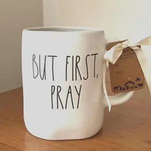 Rae Dunn Coffee Mug- ‘but First, Pray’ - - Etsy | Etsy (Global)