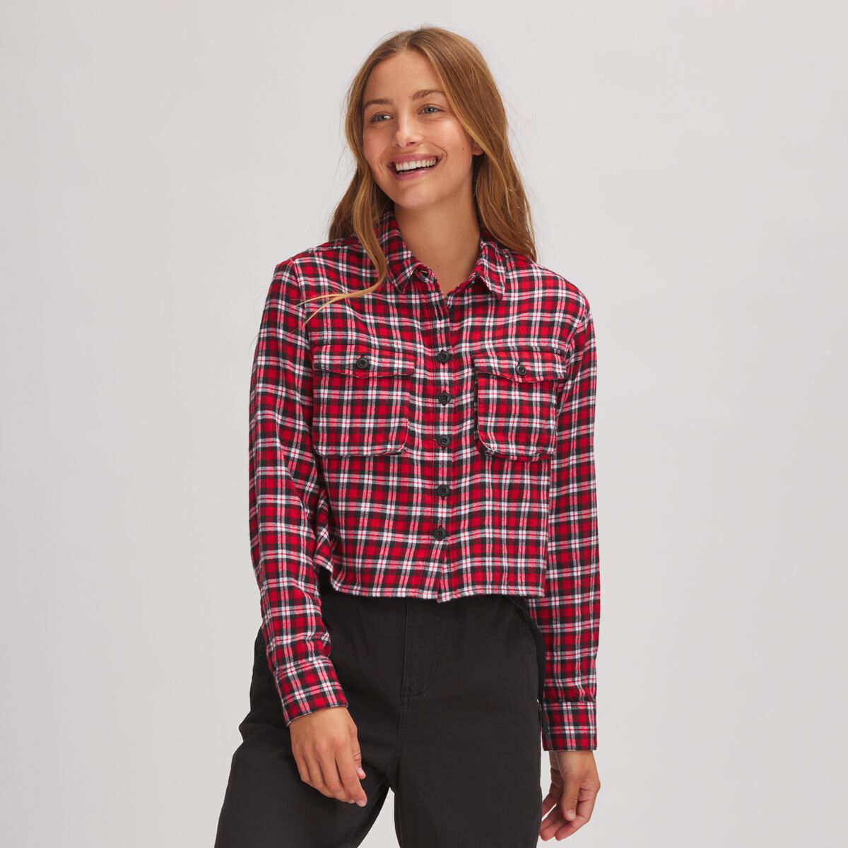 Stoic Daily Crop Flannel - Women's | Backcountry
